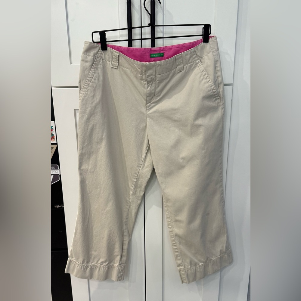 Lilly Pulitzer Men's Cream Chinos